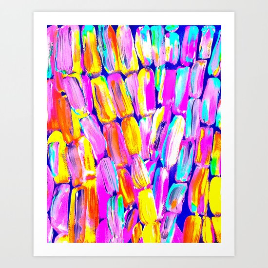 Party Fiesta Sugarcane Art Print