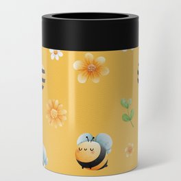Buzzy Bee In Mellow Yellow Can Cooler