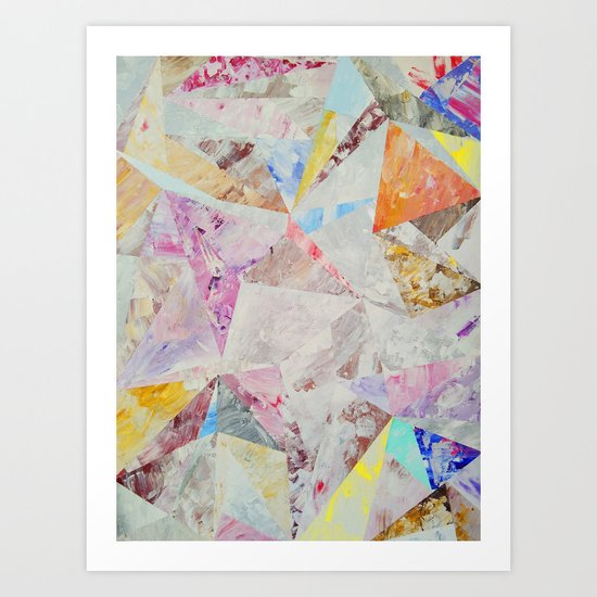Abstract painting 25 Art Print