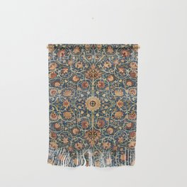 William Morris Floral Carpet Print Wall Hanging