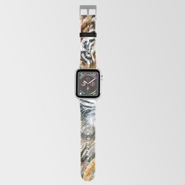 Tiger watercolor Apple Watch Band