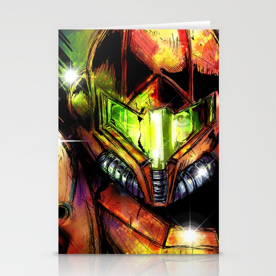 Samus Stationery Cards