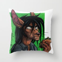 Furry Anthro Throw Pillows Society6