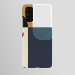 mid century abstract shapes fall winter 4 Android Case