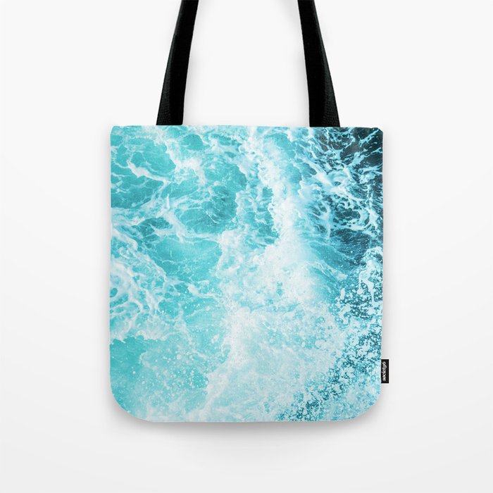 Perfect Sea Waves Tote Bag