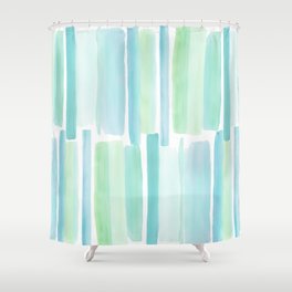 Beach Glass Shower Curtain