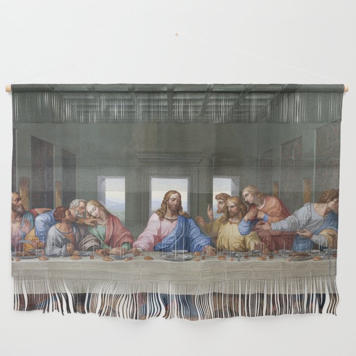 The Last Supper By Leonardo Da Vinci Wall Hanging By