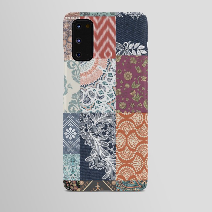Rustic Boho Gypsy Patchwork Android Case