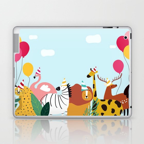 Party Animals Laptop & iPad Skin