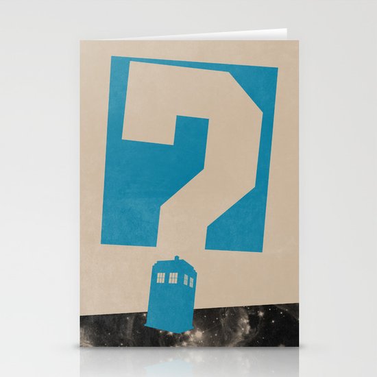 Doctor Who? Stationery Cards