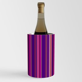 Serape Striped Textile Pattern Latinx Wine Chiller
