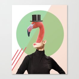 Flamingo-go Canvas Print
