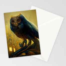 The Owl Stationery Card