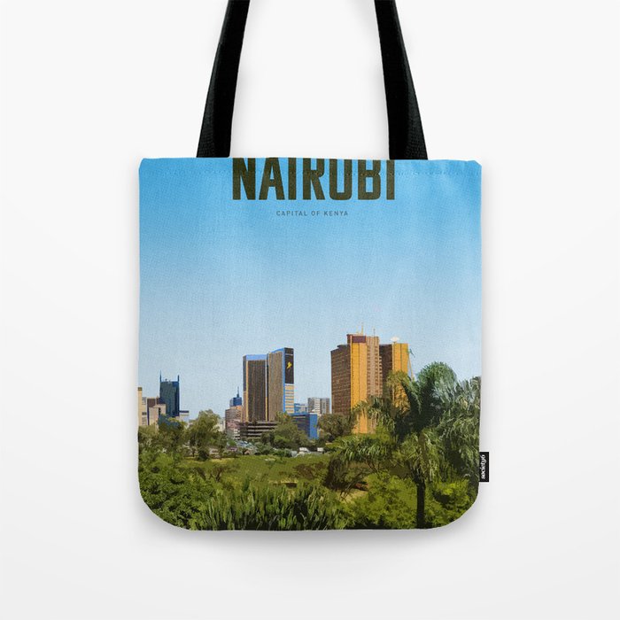 Visit Nairobi Tote Bag