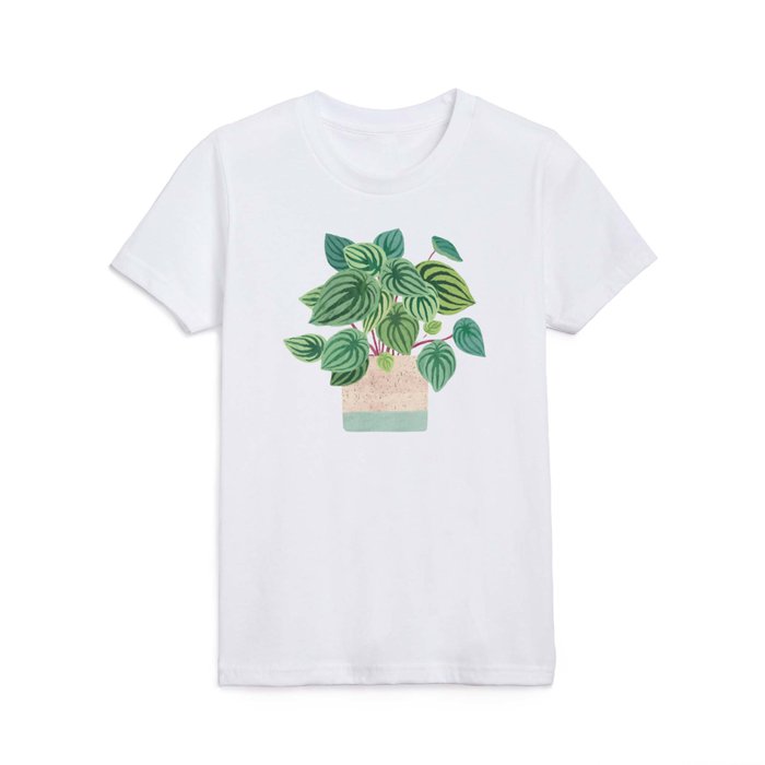 Peperomia Watermelon Kids T Shirt