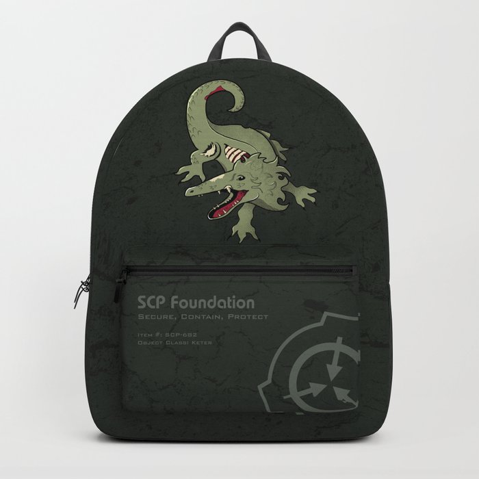 SCP-682 Hard-to-Destroy Reptile Backpack