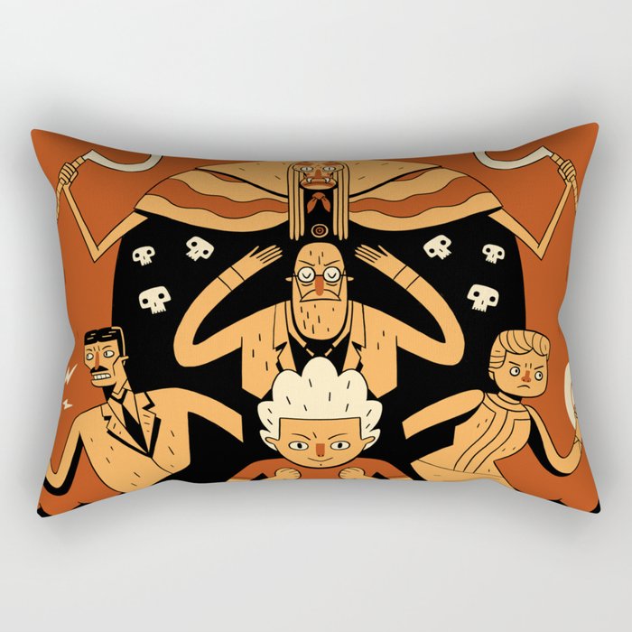 Super Science Friends Kickstarter Poster Rectangular Pillow