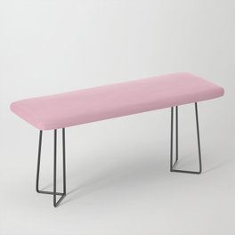Pink Pleat Bench
