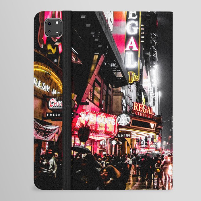 New York City Night II iPad Folio Case