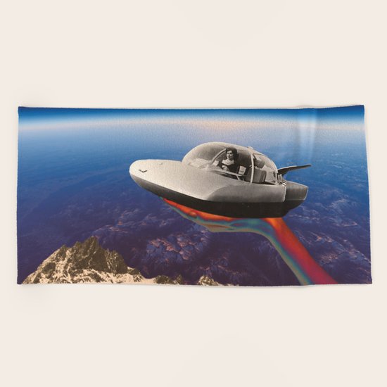Sky mountain Beach Towel