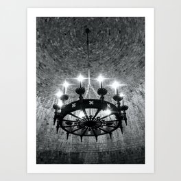 Chandelier Art Prints Society6 King Of My Castle Art Print