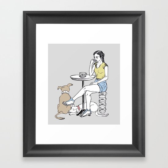 coffee Framed Art Print