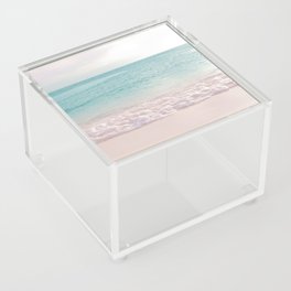 Soft Pastel Ocean Waves Dream #2 #wall #decor #art #society6 Acrylic Box