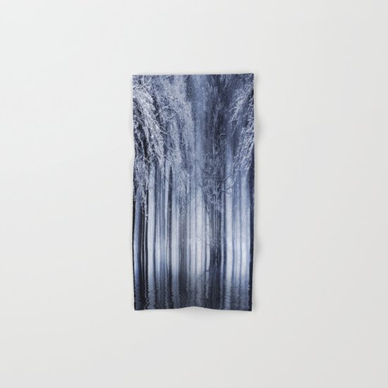 Mystical Winter Lake Hand & Bath Towel