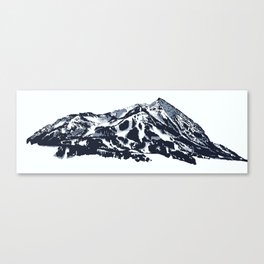 Mt. Crested Butte Canvas Print