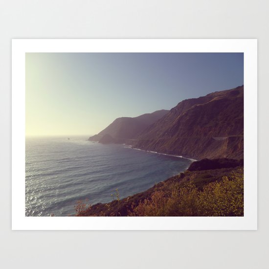Highway 1 Art Print