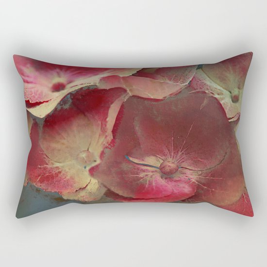 Vintage hydrangea Rectangular Pillow