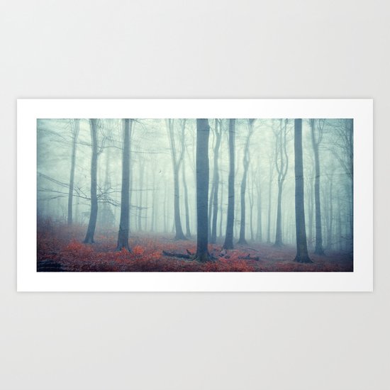 mute forest Art Print