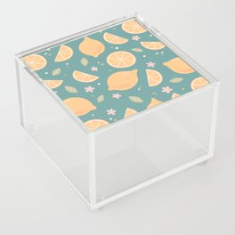 Lemon Pattern Acrylic Box