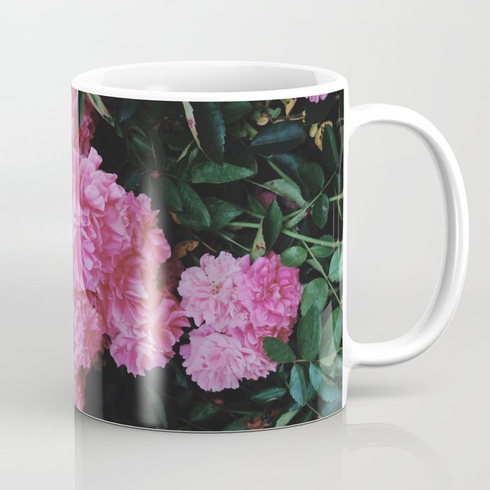 Pink Floral Coffee Mug