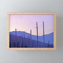Broken Forest Framed Mini Art Print