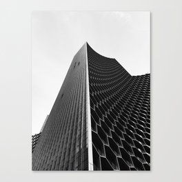 PINNACLE || black and white architecture photography || SINGAPORE Canvas Print