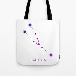 TAURUS STAR CONSTELLATION ZODIAC SIGN Tote Bag