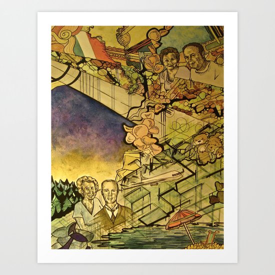 Mezzetta and Rockwell Art Print