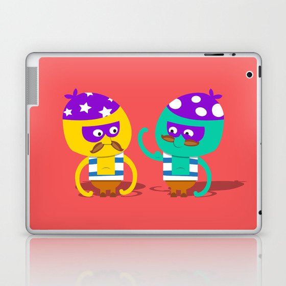 Pirate Pals. Graphic Artwork Laptop & iPad Skin