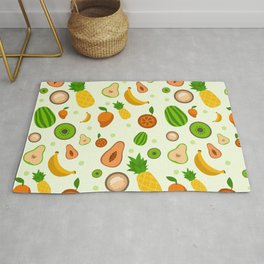 Tropical Area & Throw Rug