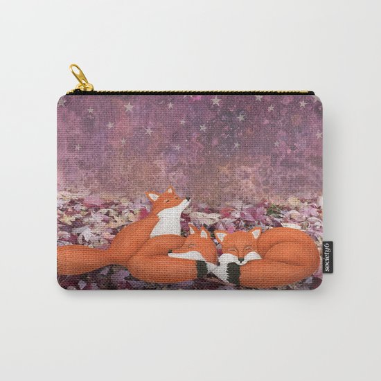 foxes under the stars Carry-All Pouch