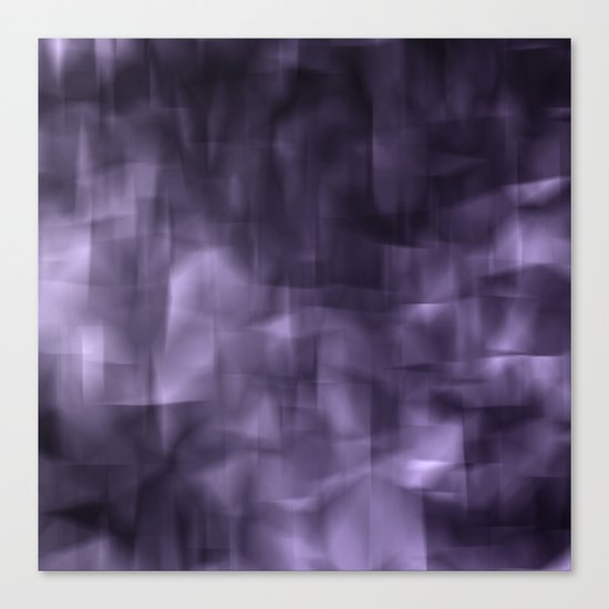 Purple abstract painting. Canvas Print