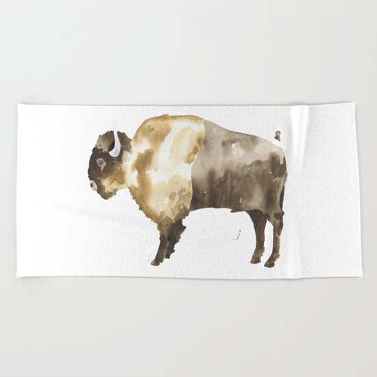 Bison Beach Towel