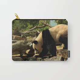 Panda-monium  Carry-All Pouch | Animal, Photo, Nature 