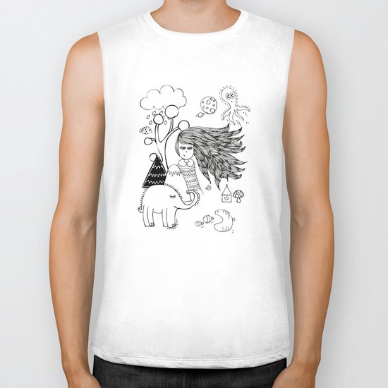 I'm Feeling Weird Biker Tank