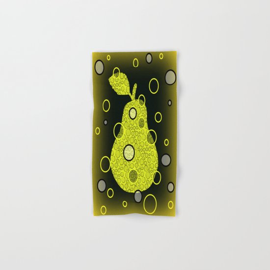 Ornate Pear Hand & Bath Towel