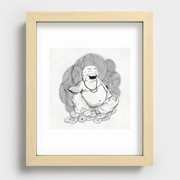 Hotei, Buda , Budda, Budha  Recessed Framed Print