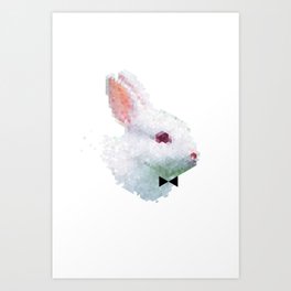 Gentlemen's instinct # Rabbit Art Print