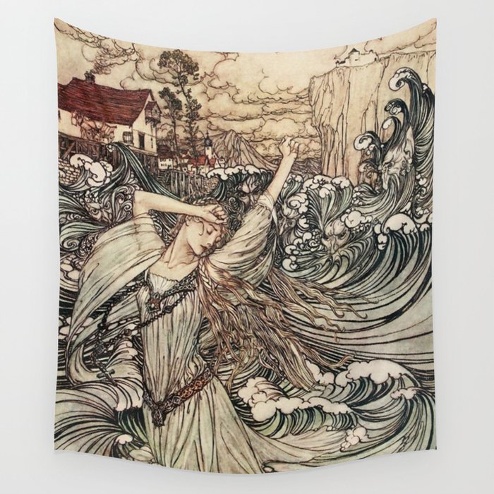 Norse sales mythology tapestry