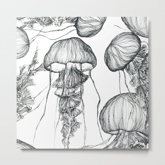 jellyfish Metal Print